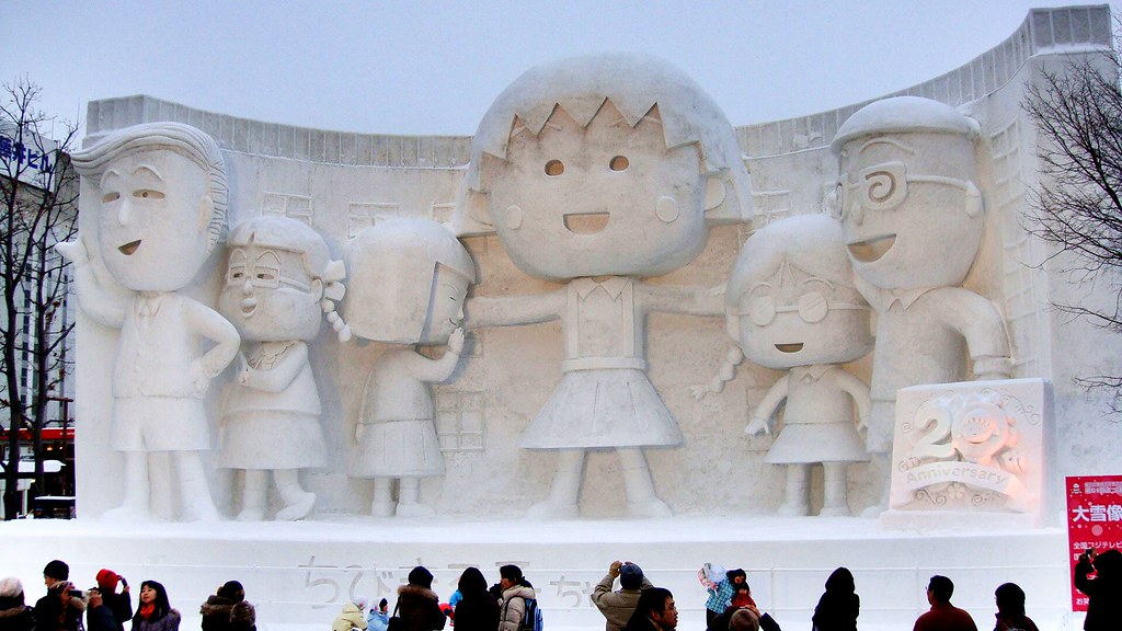北海道的雪祭 Hokkaido Snow Festival