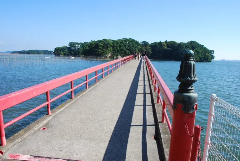 日本三景之一的仙台松島 Fukuurajima