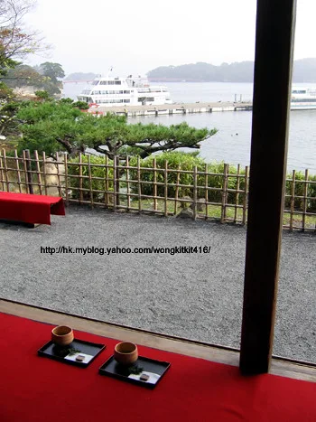 日本三景之一的仙台松島 觀瀾亭